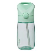 B.BOX Láhev na pití s brčkem Junior spearmint 380 ml