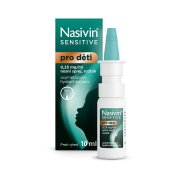 NASIVIN® Sensitive pro děti 0,25 mg/ml nosní sprej, roztok 10 ml