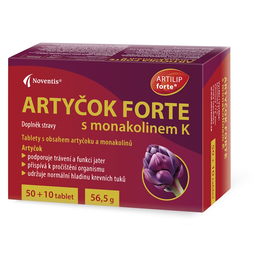 Artyčok Forte s monakolinem K tbl.50+10
