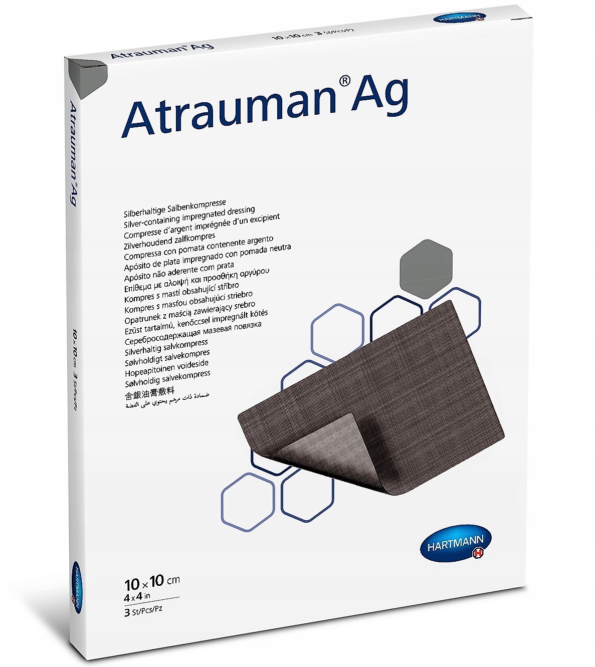 Kompres Atrauman AG sterilní krytí 10x10cm 10ks