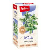 APOTHEKE Máta peprná čaj 20 sáčků