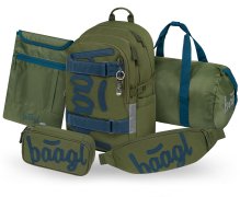 Baagl Školní set Skate Olive II