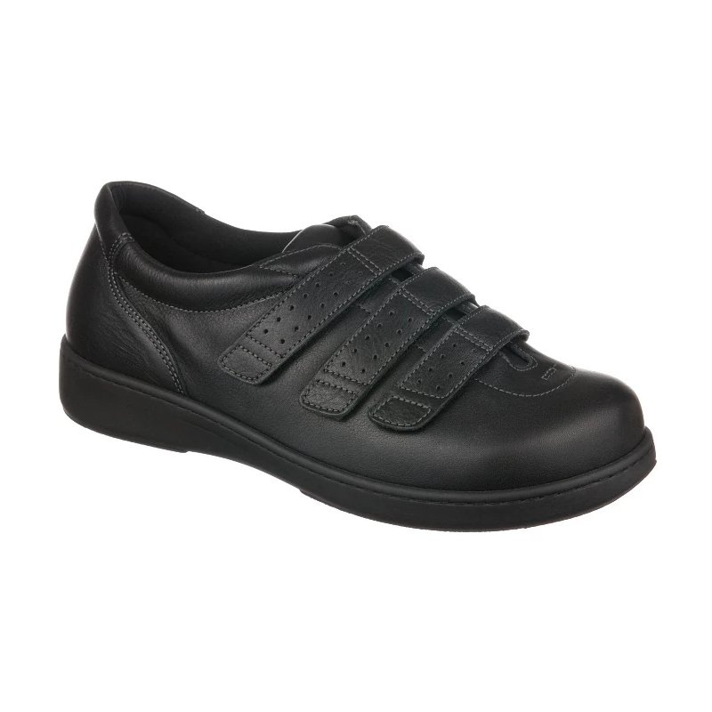 PodoWell AQUITAINE diabetická polobotka unisex černá, velikost: 38