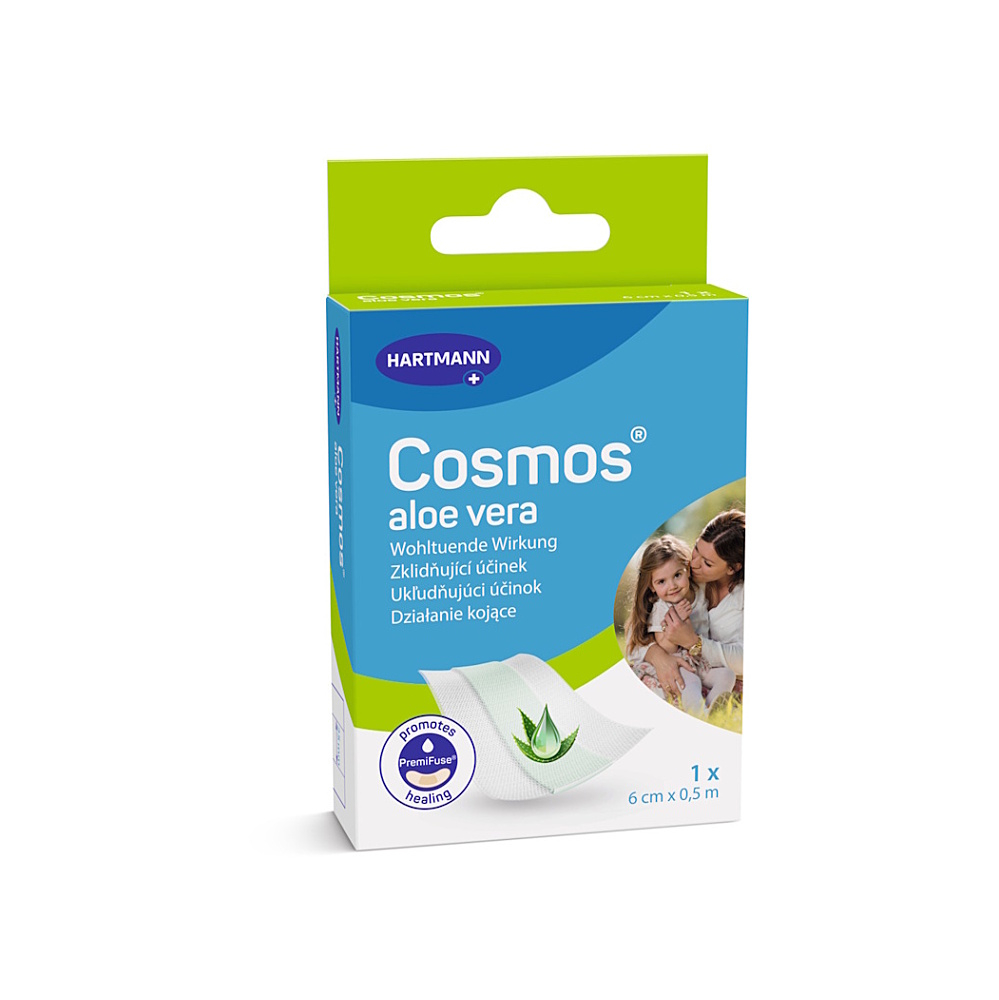 COSMOS Náplast s aloe vera 6 cm x 0,5 m 1 kus
