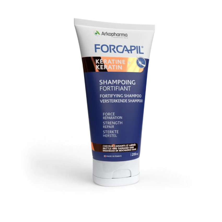 Arkopharma FORCAPIL Keratin posilující šampon s keratinem pro křehké vlasy 200ml