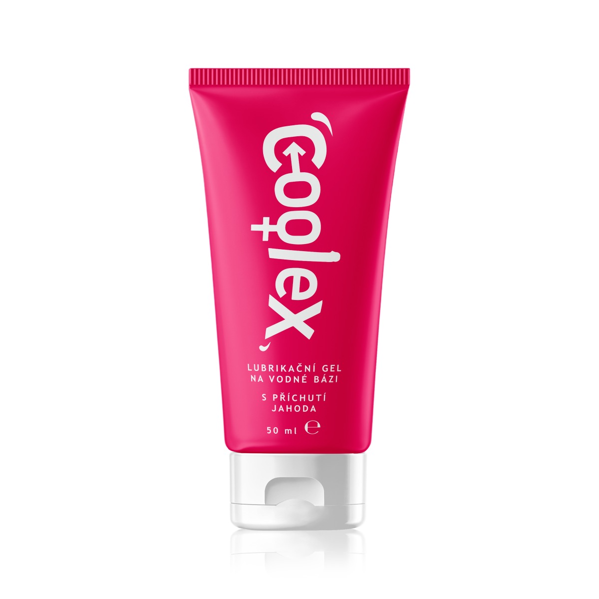 Coolex Lubrikační gel na vodní bázi jahoda 50 ml tuba