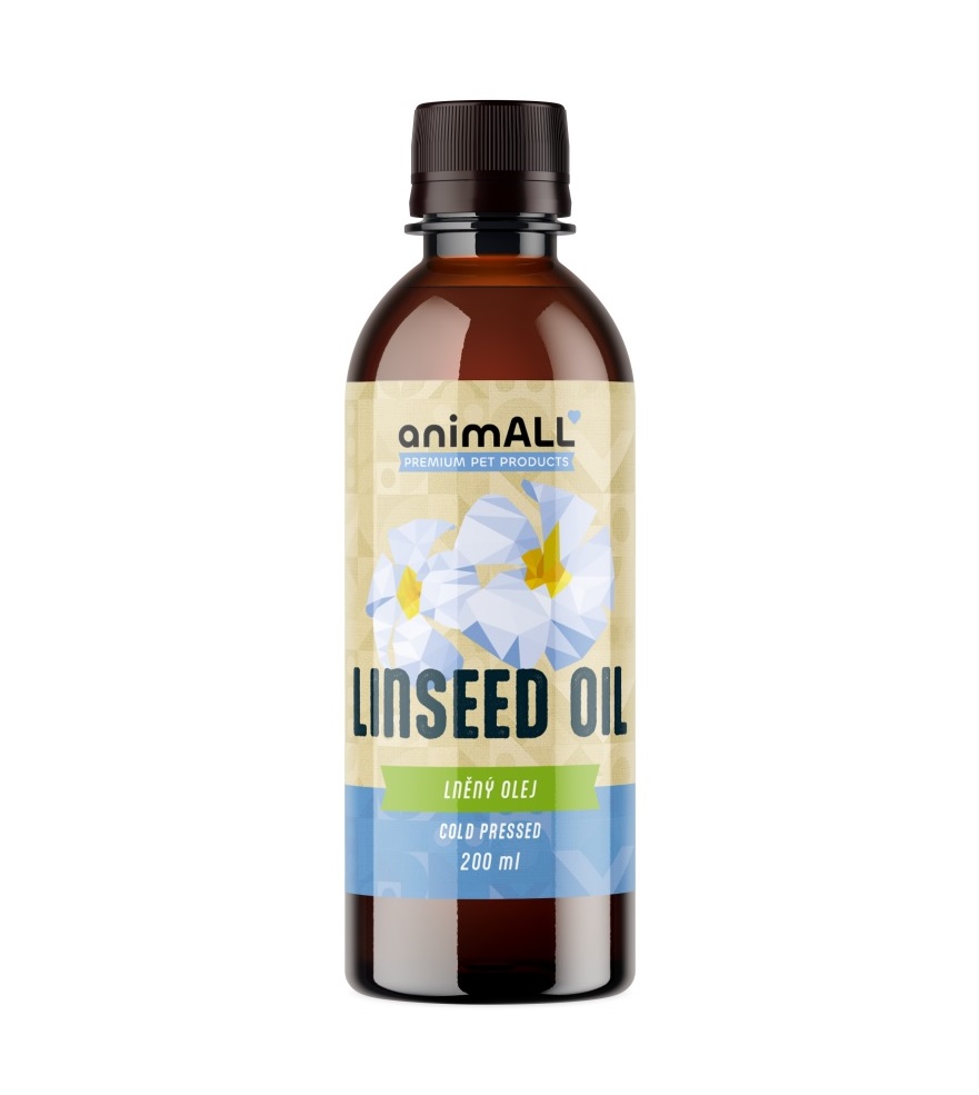 animALL Lněný olej 200 ml