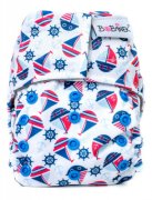 Novorozenecká AIO plena suchý zip Lodičky