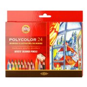 KOH-I-NOOR POLYCOLOR 3834/24 - umělecké pastelky - 24 ks 183