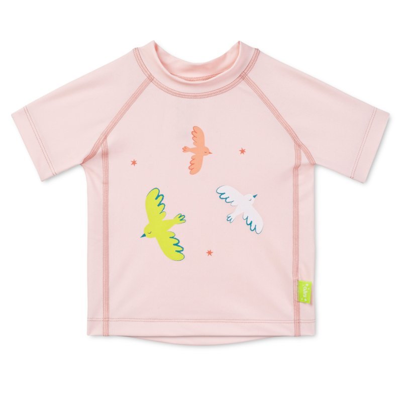 Saro Baby plavecké tričko s UV ochranou (6-12m) Tropicool Pink