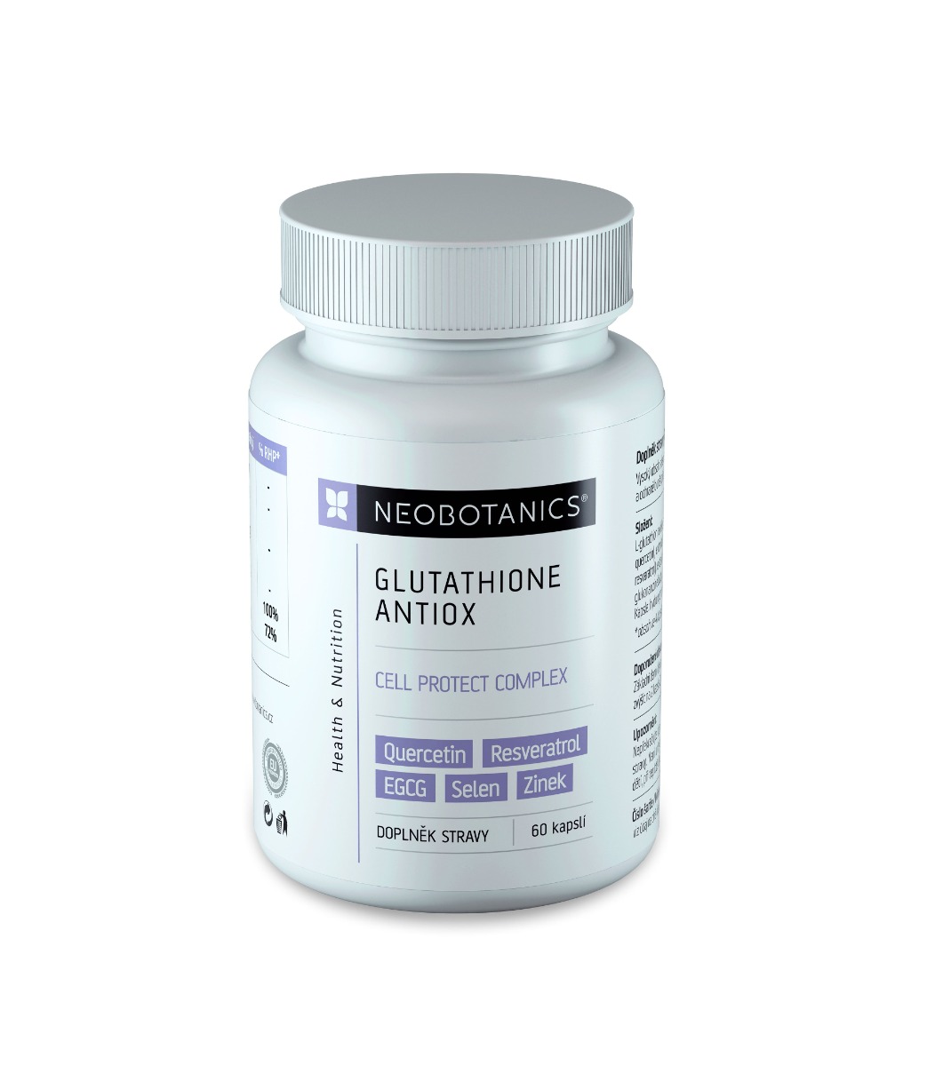 NEOBOTANICS Glutathione Antiox 60 kapslí