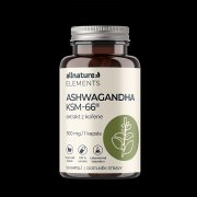 ALLNATURE Elements Ashwagandha KSM-66 90 kapslí