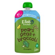 ELLA'S KITCHEN  Hruška hrášek a brokolice BIO 120 g