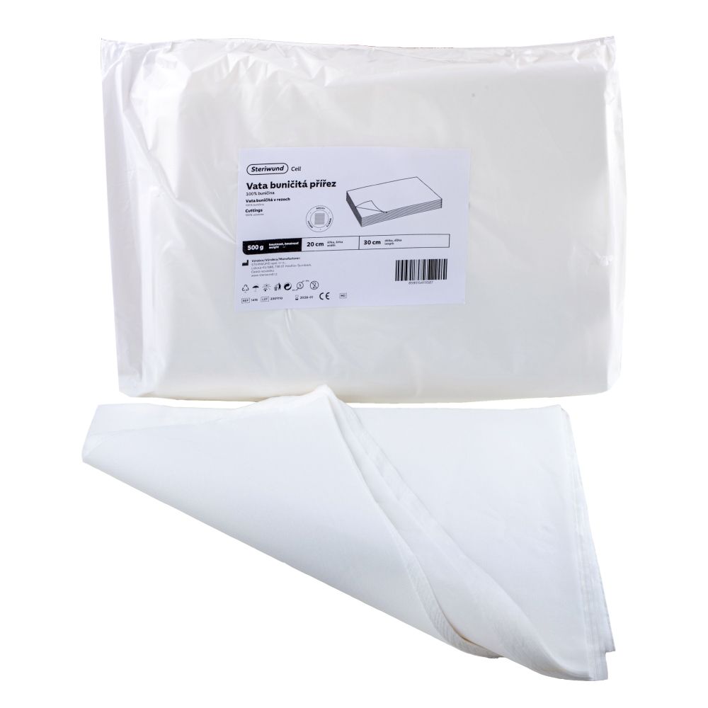 Vata Buničitá Přířez 20x30cm/0.5kg Steriwund