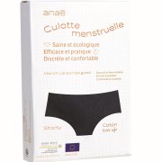 ANAÉ BY ECODIS Menstruační kalhotky Panty na silnou menstruaci černé L