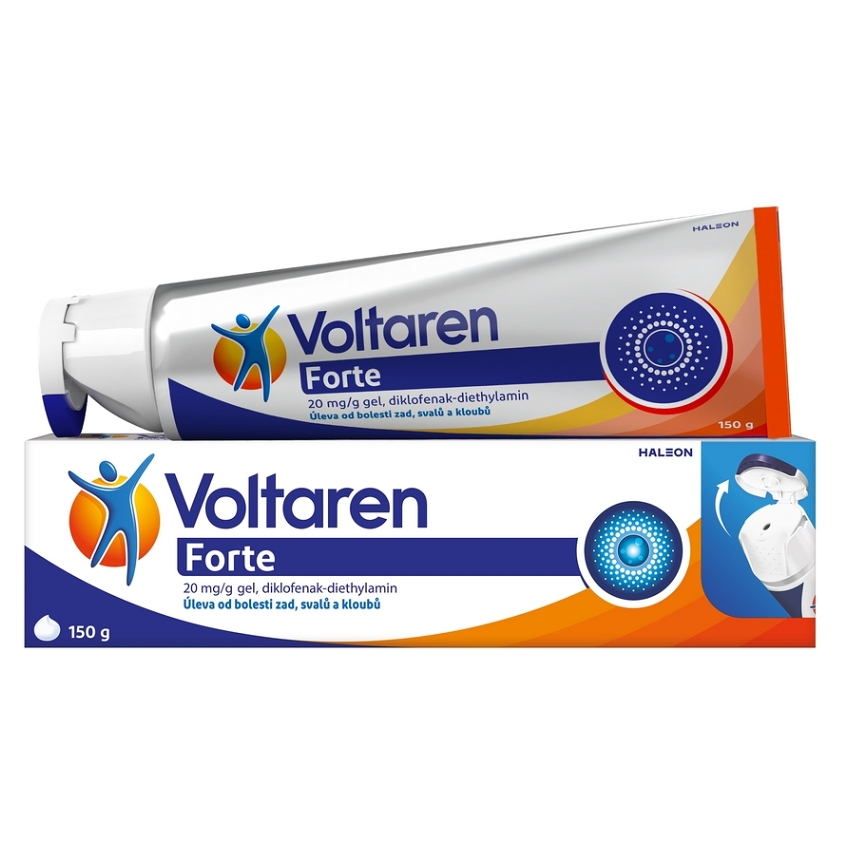 Voltaren Forte 20 mg/g gel proti bolesti 150g