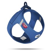 CURLI Postroj pro psy se sponou Air-Mesh modrý 1 ks, Velikost: S