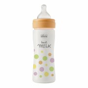 Chicco Láhev kojenecká Perfect Easy, střední silikonový průtok 2m+ 250 ml dívčí