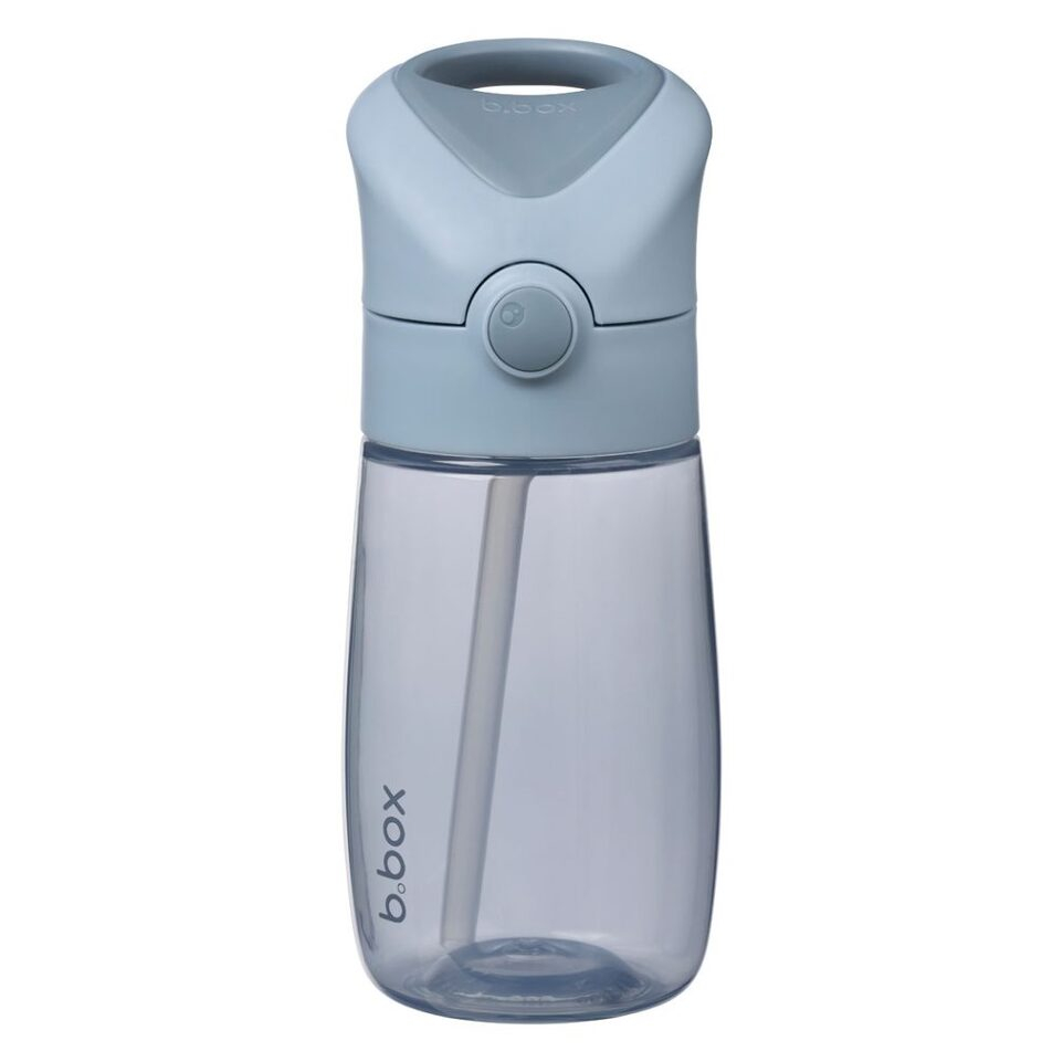B.BOX Láhev na pití s brčkem Junior chill out 380 ml