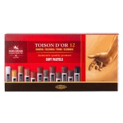 KOH-I-NOOR TOISON D´OR 8522/B/12 - prašné křídy - 12 ks