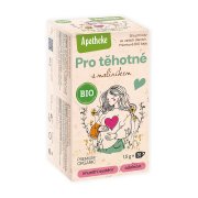 Apotheke BIO Pro těhotné s maliníkem čaj 20x1.5g