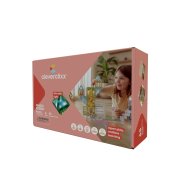 Cleverclixx Magnetická stavebnice Magic Forest Pack Pastel - 65 ks