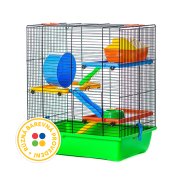 Akinu klec pro hlodavce Gino 2 s výbavou 42 x40 x 28 cm