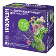 HEMORAL vlhčené ubrousky na hemoroidy Fytoph. 20ks