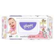 BELLA HAPPY Baby čistící ubrousky s ovesnými proteiny 64 kusů