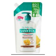 SANYTOL Antibakteriální mýdlo vyživující náhradní náplň DOYPACK 500 ml