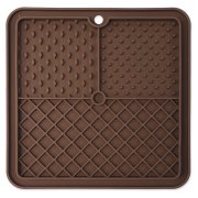 EPIC PET Lick & Snack lízací podložka čtverec hnědý 20 x 20 cm