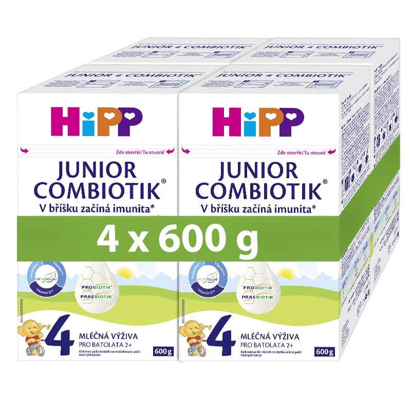 HIPP Combiotik 4 batolecí mléčná výživa 4 x 600 g