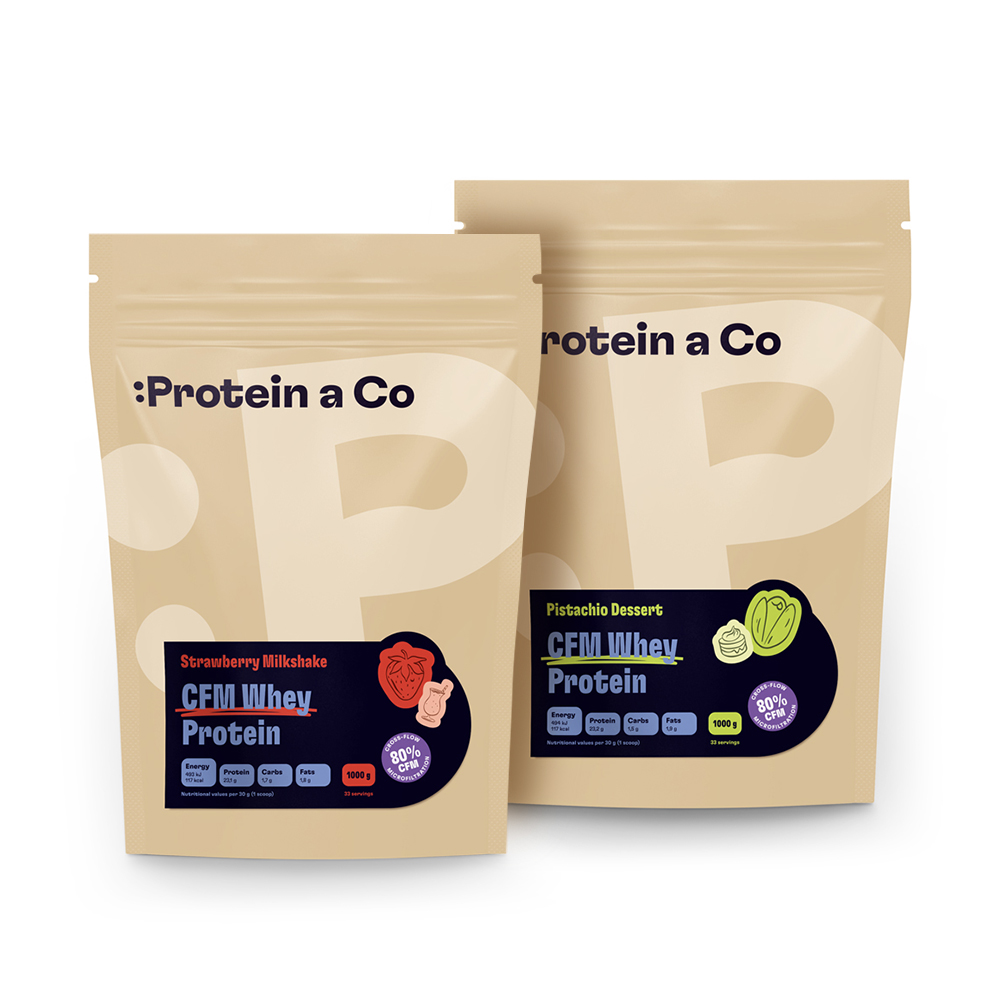 Protein a Co CFM WHEY PROTEIN 80 2 kg - cherry
