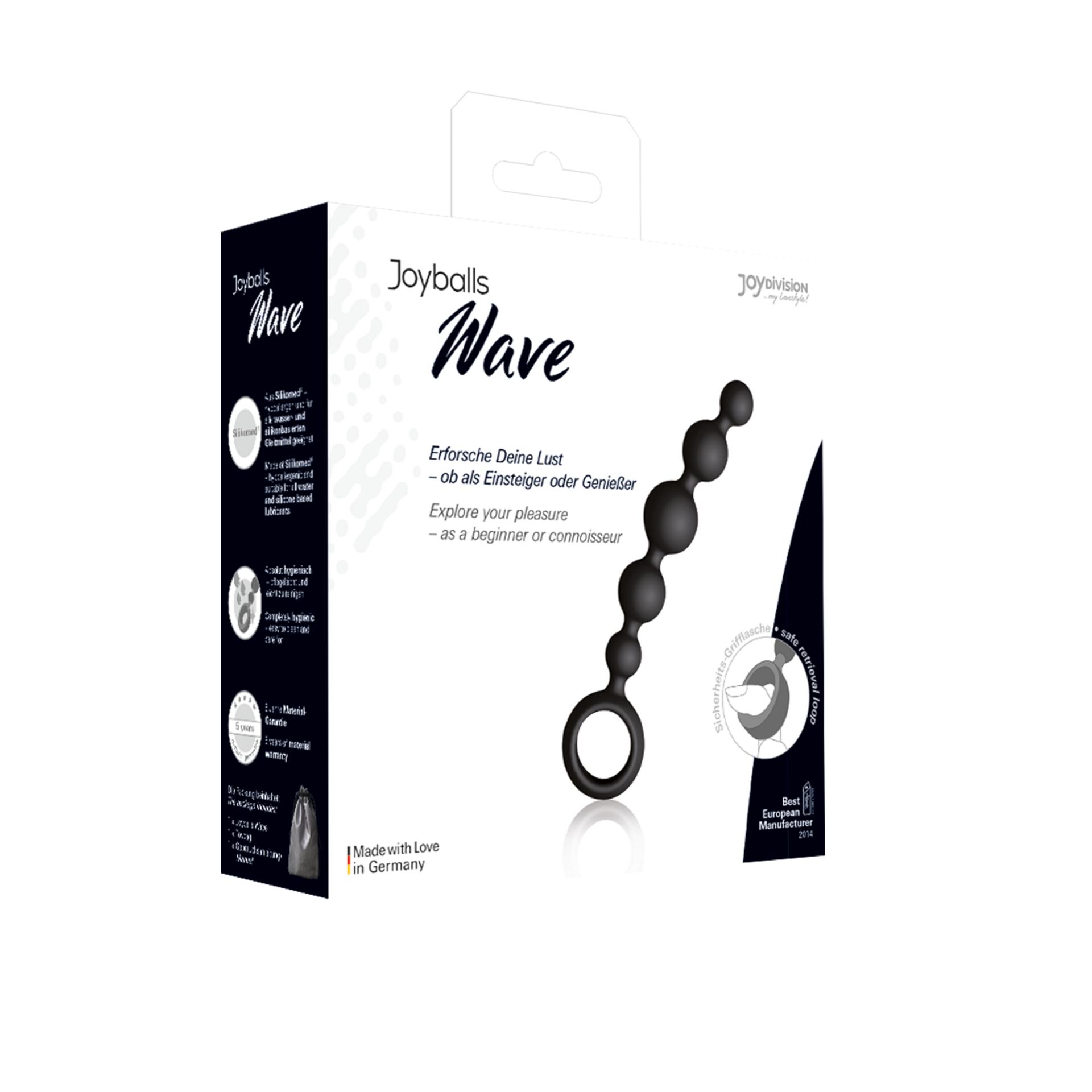 JoyDivision Joydivision Joyballs Anal Wave Short Black