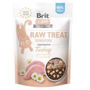 BRIT Raw Treat Cat Sensitive Turkey pamlsky pro kočky 40 g