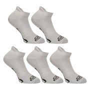 Styx 5PACK ponožky nízké šedé (5HN1062) S