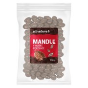ALLNATURE Mandle v hořké čokoládě 500 g