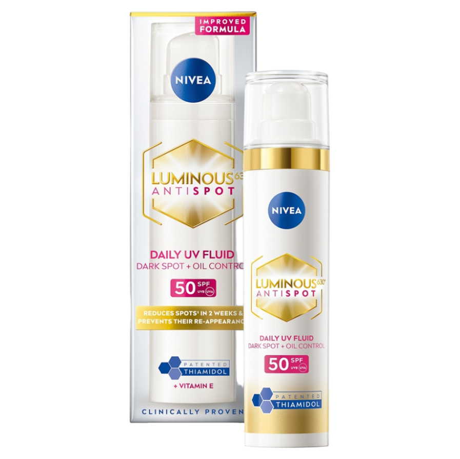 NIVEA Denní krém proti pigmentovým skvrnám Cellular Luminous630 OF50 40 ml