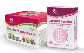 ForFit Cranbefit manóza 30 sáčků + Lactofit Femina cps 10