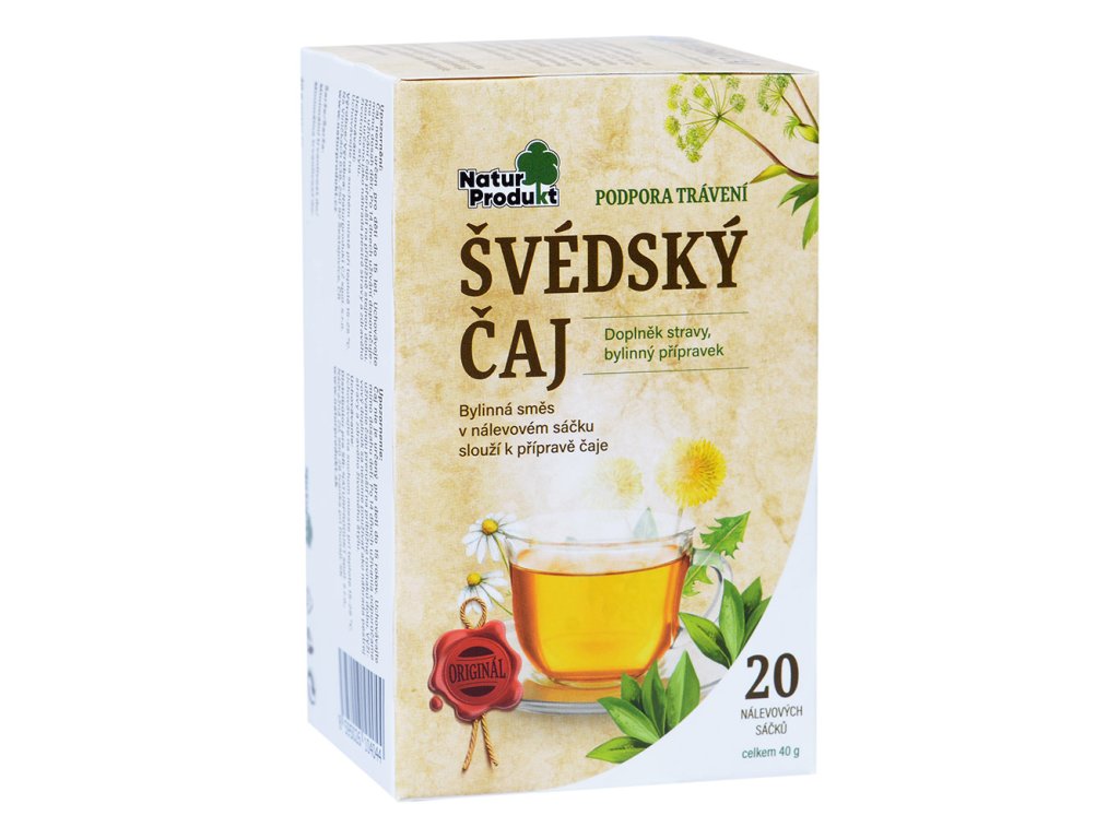 Naturprodukt Švédský čaj sáčky 20x2 g