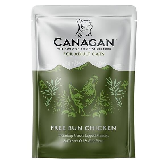 CANAGAN Free run chicken kapsička pro kočky 85 g