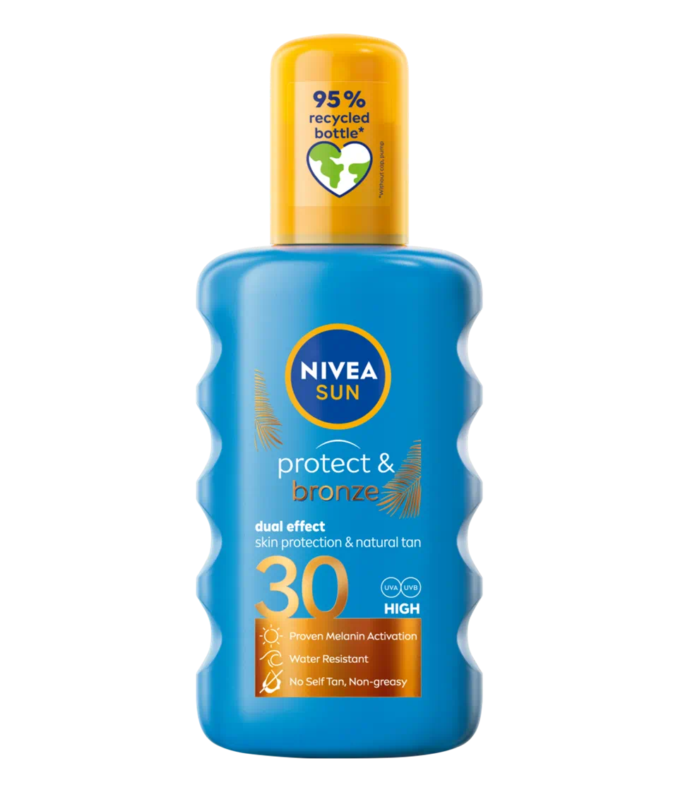 NIVEA SUN Sprej na opalování Protect & Bronze SPF 30 200ml