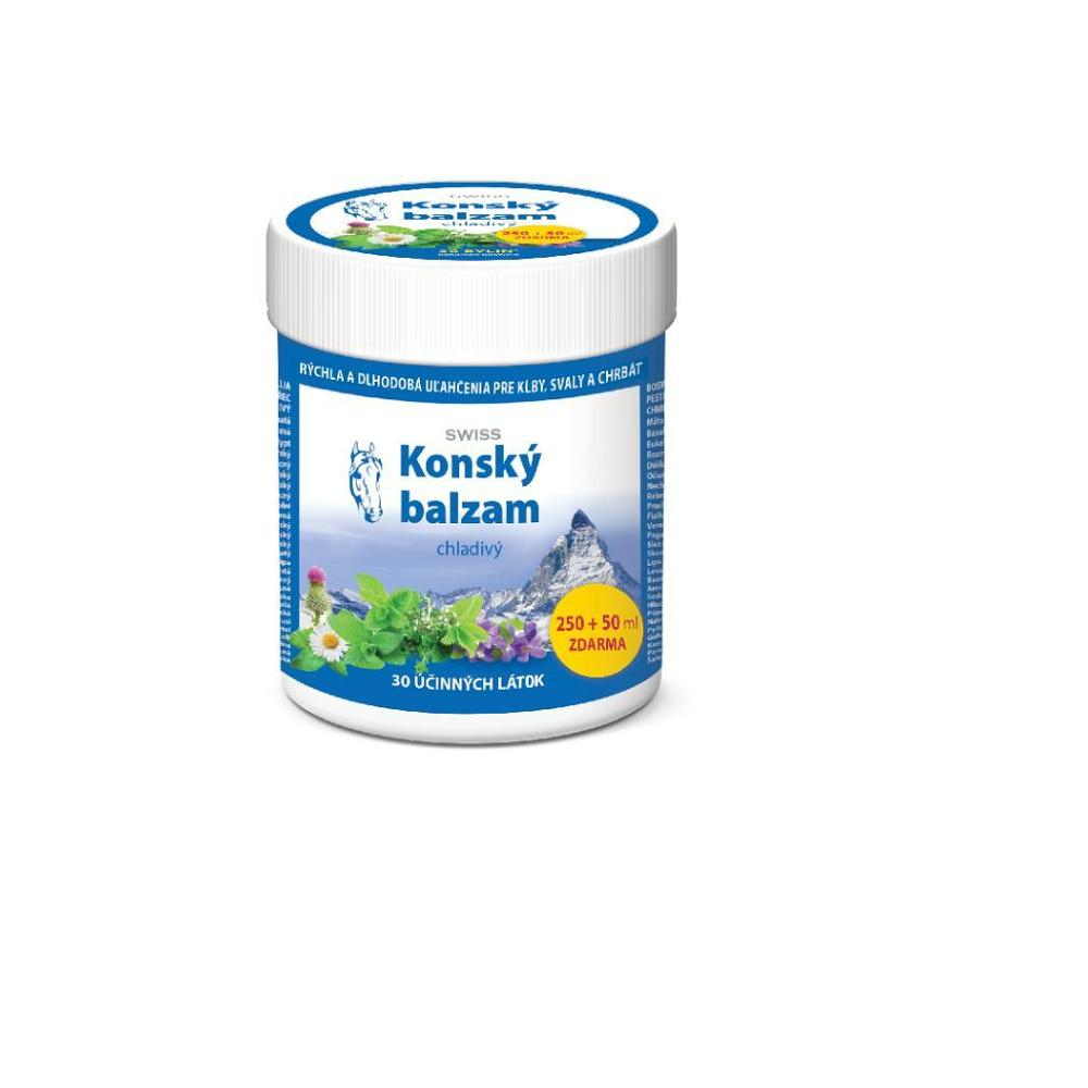 Koňský balzám SWISS chladivý 250 + 50 ml