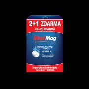 MaxiMag Hořčík+B6 šumivé tbl.2+1 ZDARMA 3x20 tbl.
