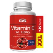 GS Vitamin C 1000mg se šípky XXL 120+30 kapslí