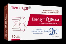Barnys Koenzym Q10 dual 60mg 30 kapslí