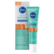 Nivea Derma Skin Clear noční exfoliator 40 ml
