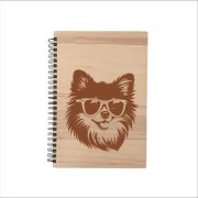 MA-NU Notýsek A5 brýle - linkovaný papír Pomeranian