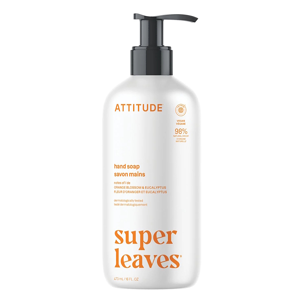 ATTITUDE Super leaves mýdlo na ruce pomeranč a eukalyptus 473 ml