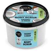 ORGANIC SHOP Hydratační tělový peeling Kokos a cukr 250 ml